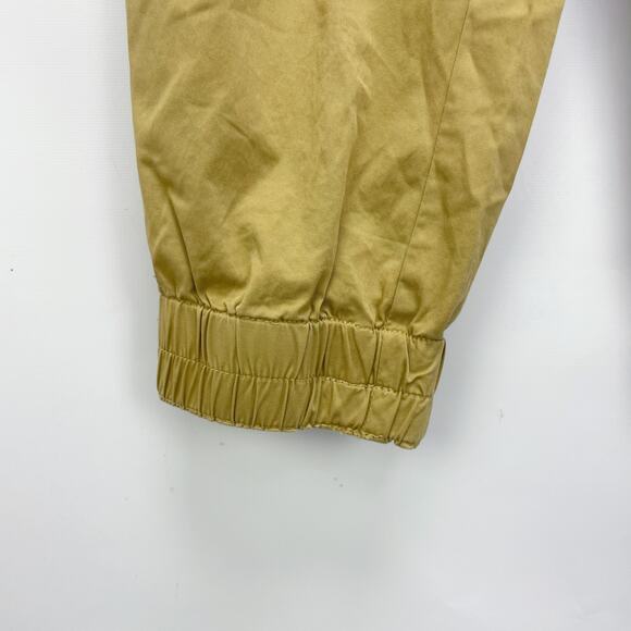 Everlane Womens The Easy Jogger Pants XXS Snap Cuff Golden Oak Tan NWT - Picture 8 of 11